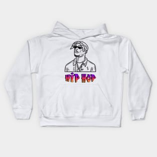 Hip Hop Old school Kids Hoodie